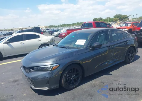 2025 Honda Civic Sport from USA, damaged, VIN 2HGFE2F56SH514767